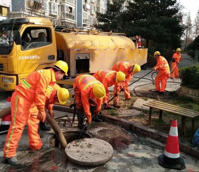 金平市政管道清淤